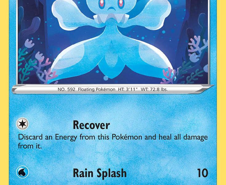 Frillish Pokemon Kaart