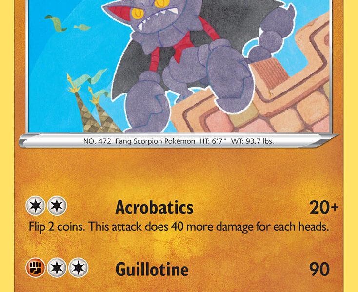 Gliscor Pokemon Kaart