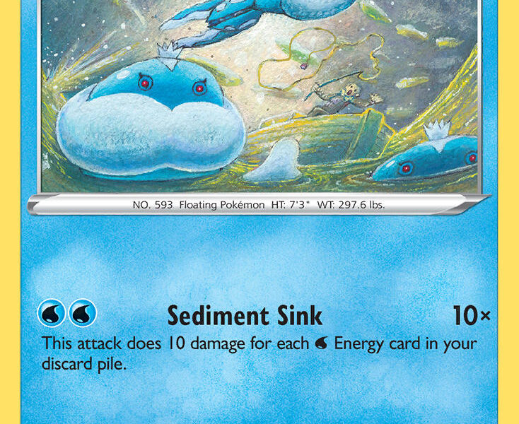 Jellicent Pokemon Kaart