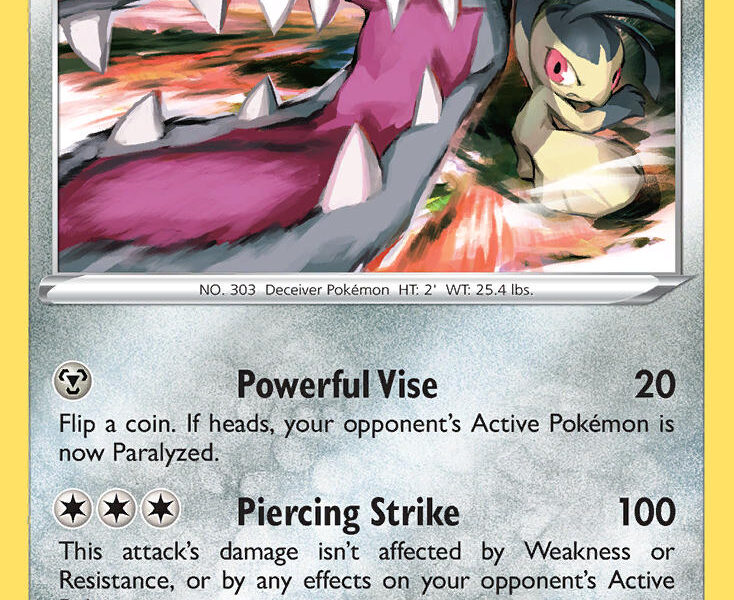 Mawile Pokemon Kaart