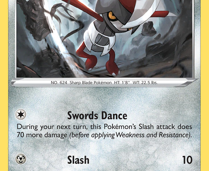 Pawniard Pokemon Kaart