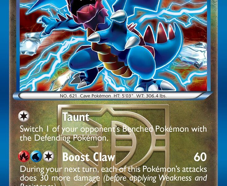 Druddigon Pokemon Kaart