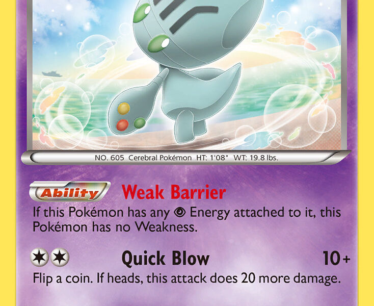Elgyem Pokemon Kaart