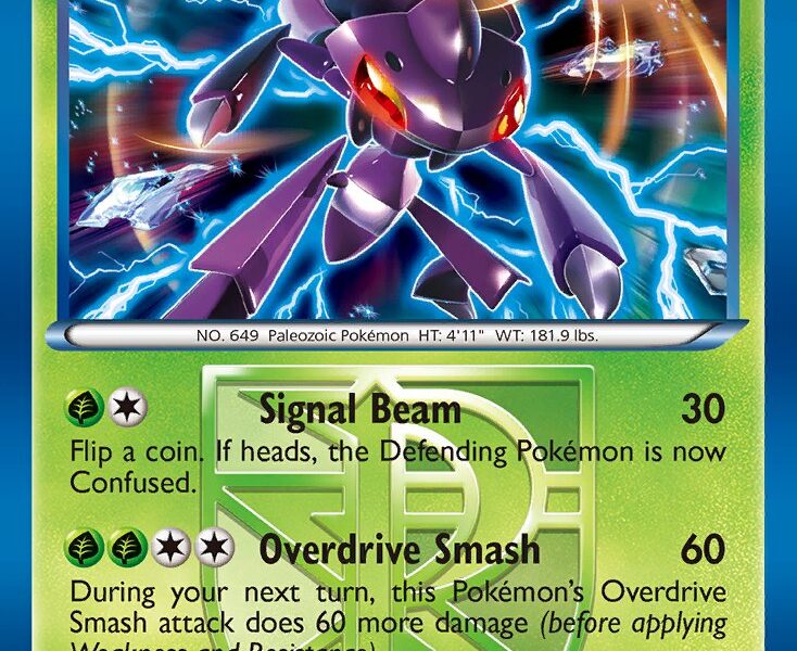 Genesect Pokemon Kaart