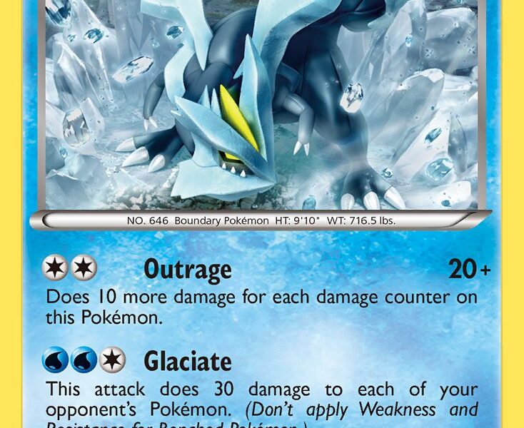 Kyurem Pokemon Kaart