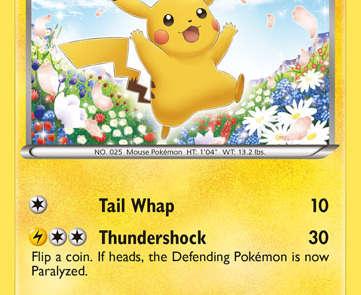Pikachu Pokemon Kaart