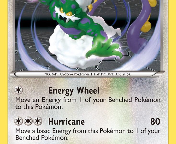 Tornadus Pokemon Kaart
