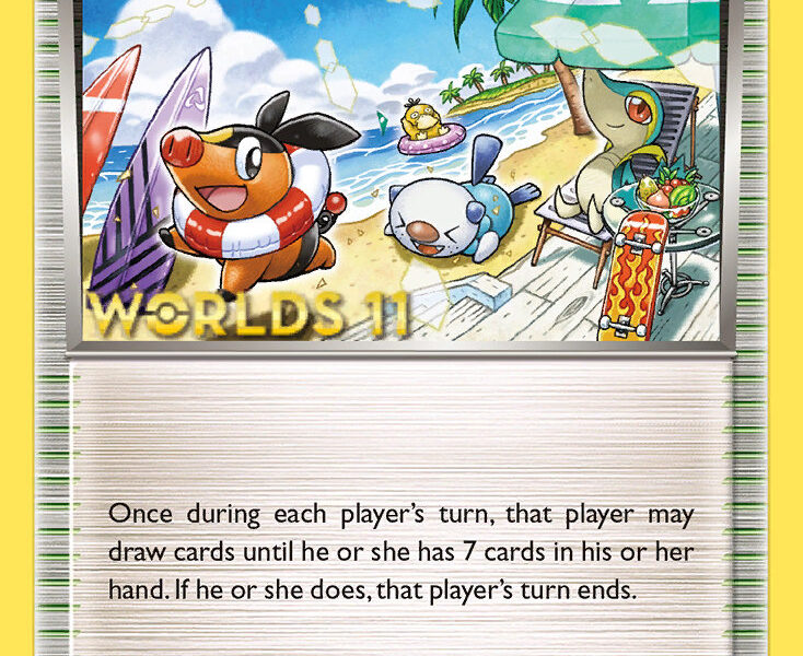 Tropical Beach Pokemon Kaart