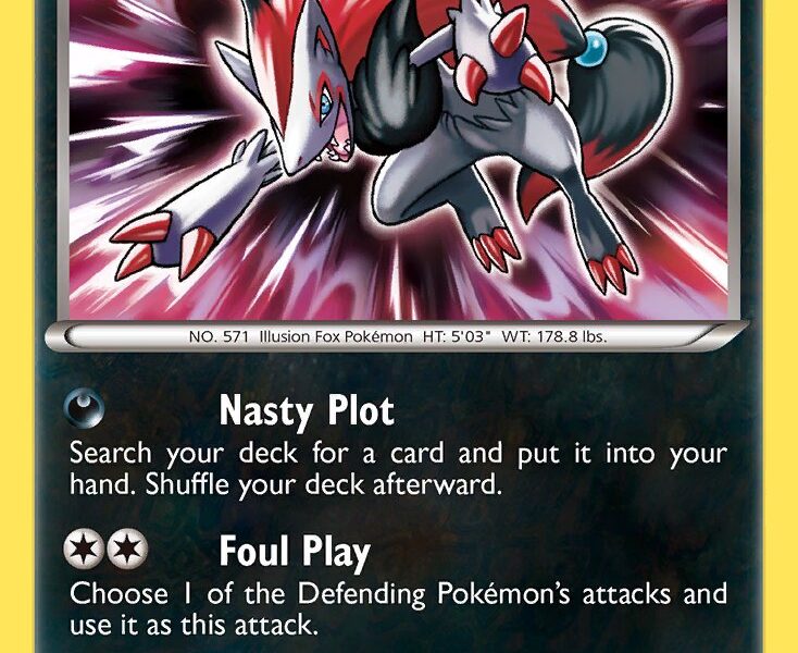 Zoroark Pokemon Kaart