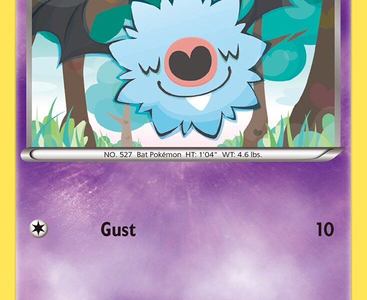 Woobat Pokemon Kaart