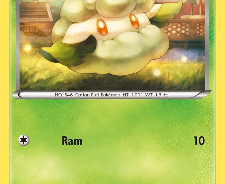Cottonee Pokemon Kaart