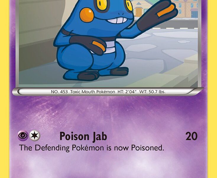 Croagunk Pokemon Kaart