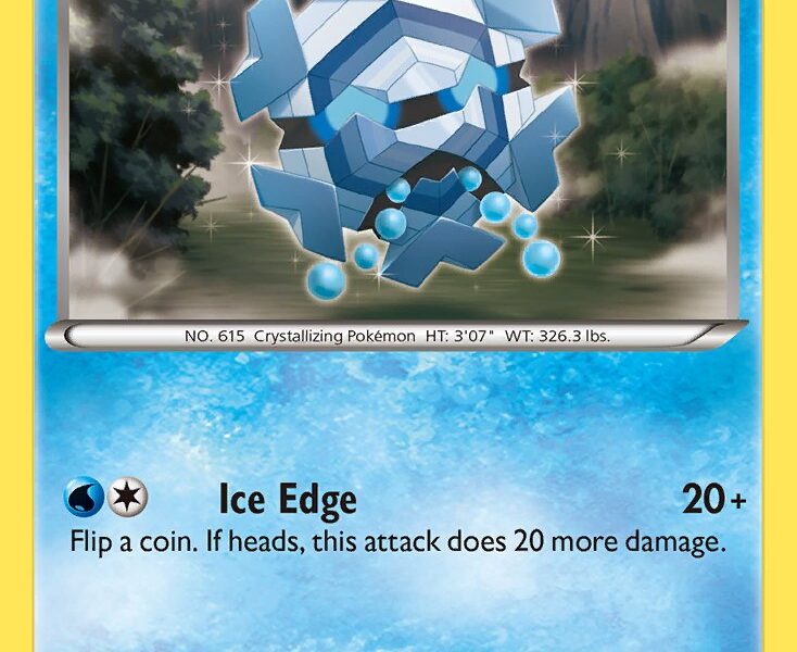 Cryogonal Pokemon Kaart