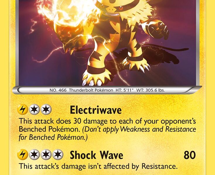 Electivire Pokemon Kaart