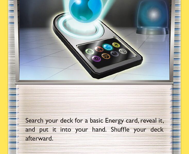 Energy Search Pokemon Kaart