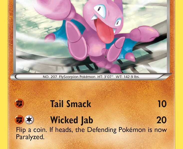 Gligar Pokemon Kaart