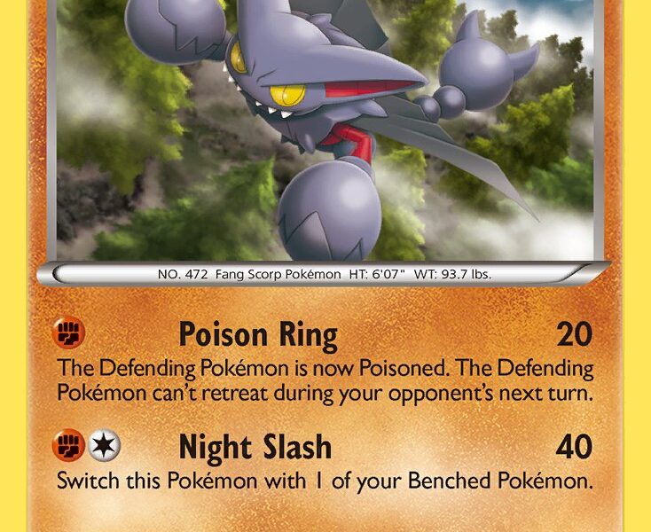 Gliscor Pokemon Kaart