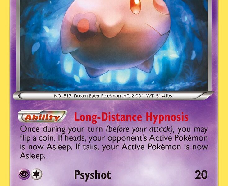 Munna Pokemon Kaart