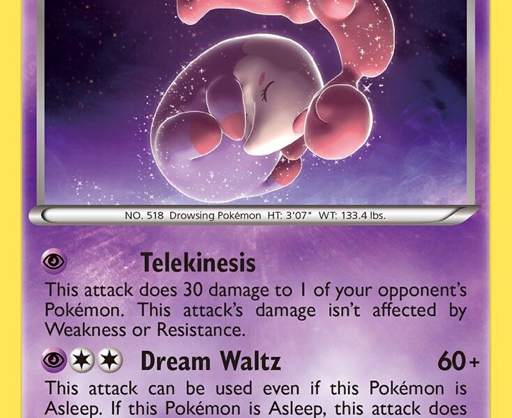 Musharna Pokemon Kaart