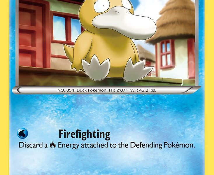 Psyduck Pokemon Kaart