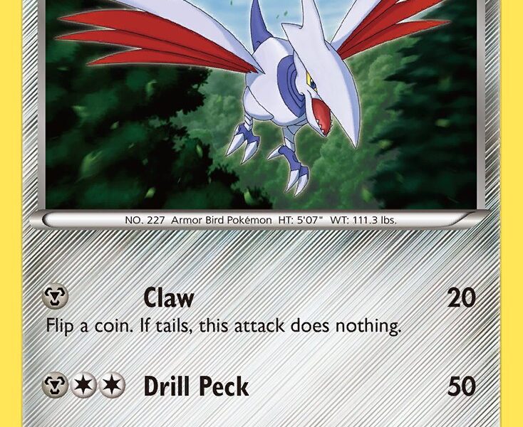 Skarmory Pokemon Kaart