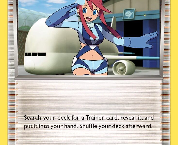 Skyla Pokemon Kaart