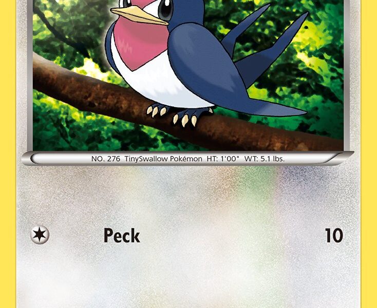 Taillow Pokemon Kaart