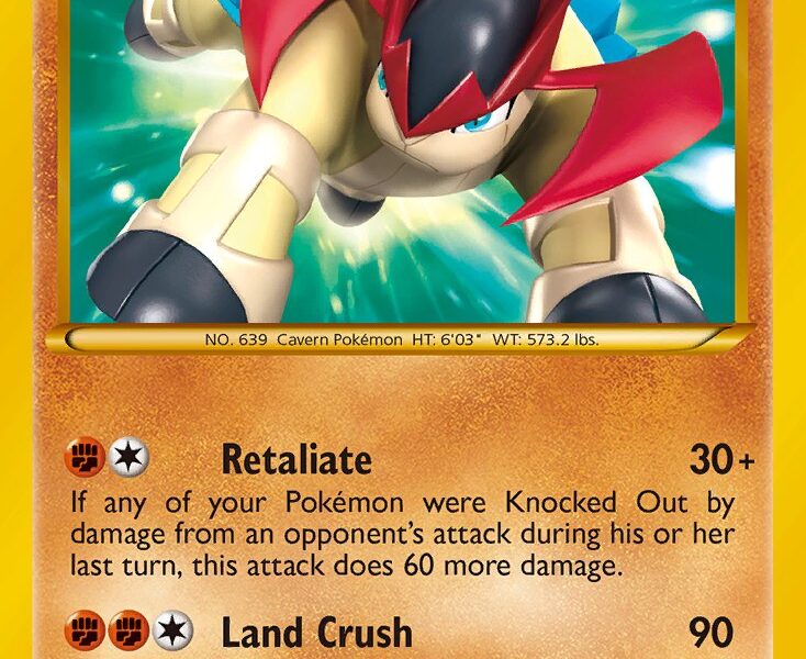 Terrakion Pokemon Kaart