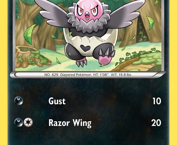 Vullaby Pokemon Kaart