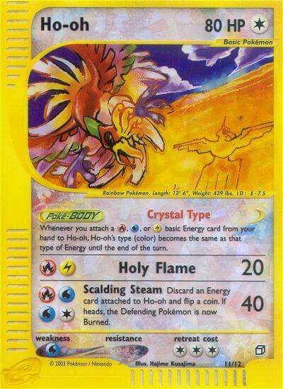 Ho-oh Pokemon Kaart