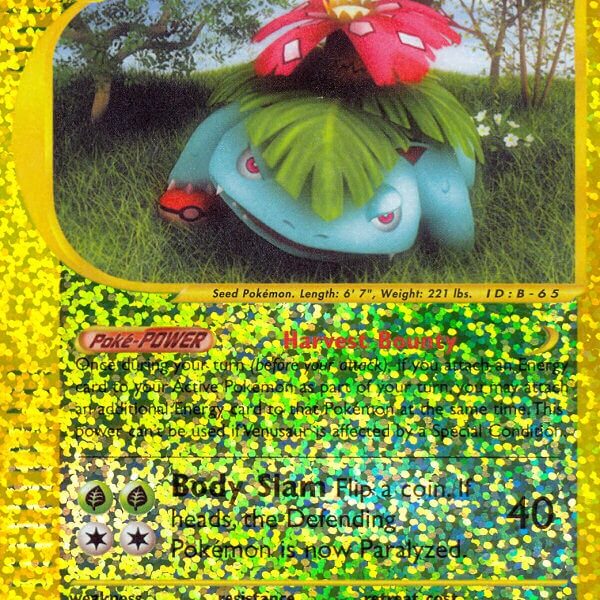 Venusaur Pokemon Kaart