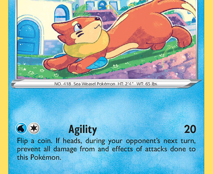 Buizel Pokemon Kaart
