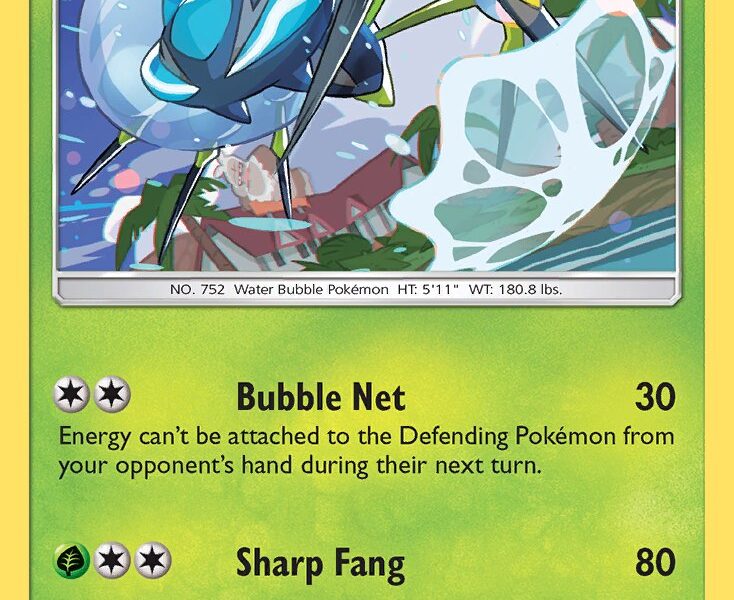 Araquanid Pokemon Kaart
