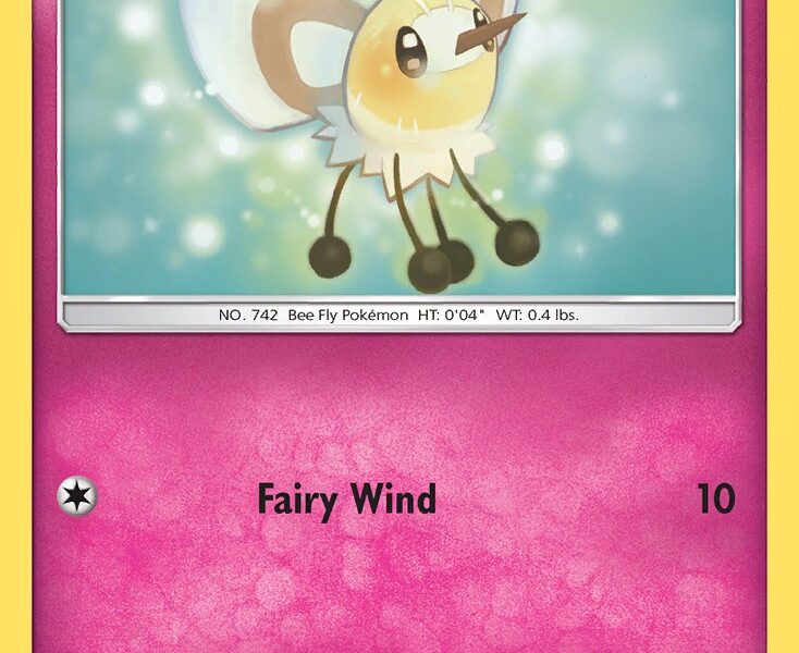 Cutiefly Pokemon Kaart