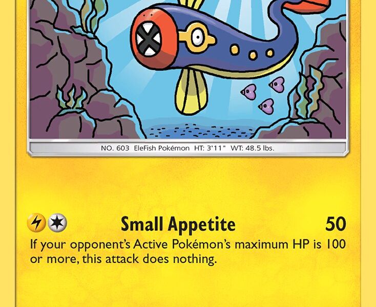 Eelektrik Pokemon Kaart