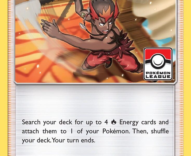 Kiawe Pokemon Kaart