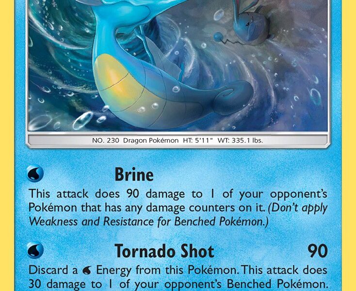 Kingdra Pokemon Kaart