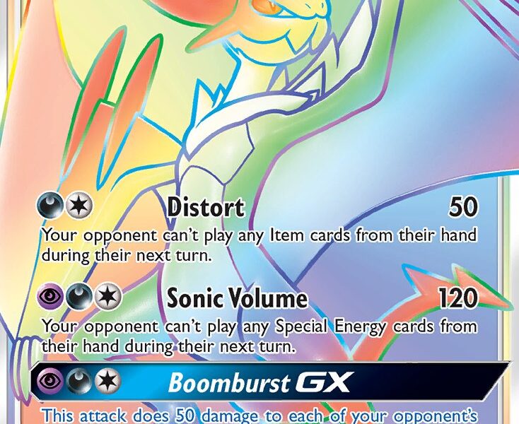 Noivern-GX Pokemon Kaart