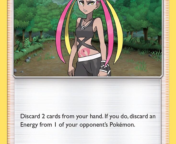 Plumeria Pokemon Kaart