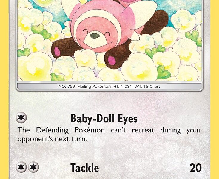 Stufful Pokemon Kaart