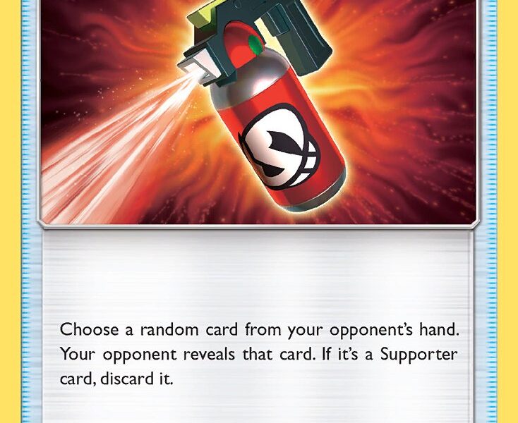 Tormenting Spray Pokemon Kaart