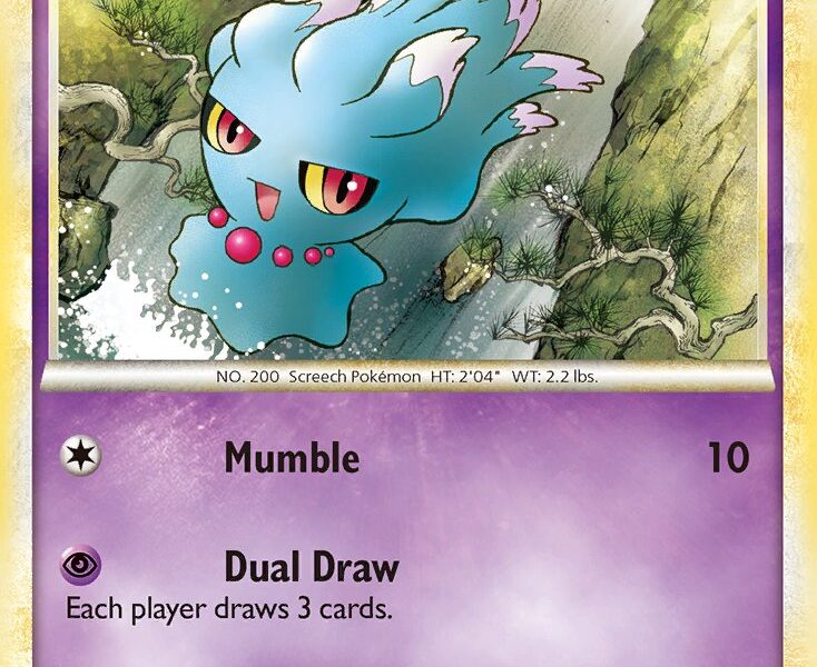 Misdreavus Pokemon Kaart