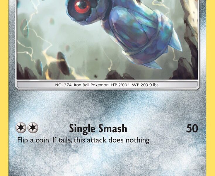 Beldum Pokemon Kaart