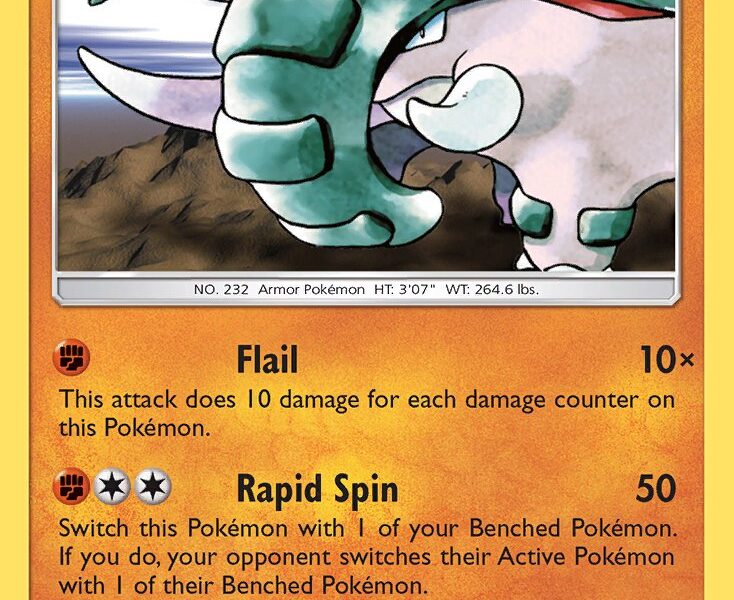 Donphan Pokemon Kaart