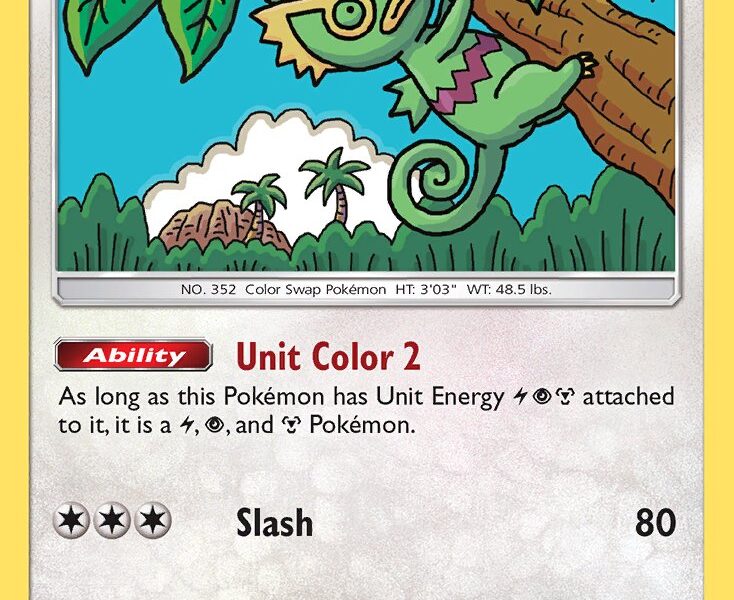 Kecleon Pokemon Kaart