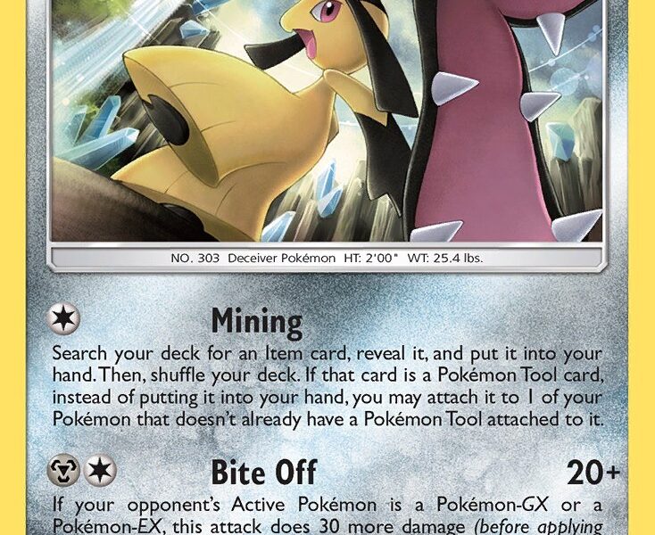 Mawile Pokemon Kaart