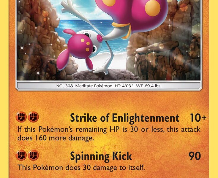Medicham Pokemon Kaart