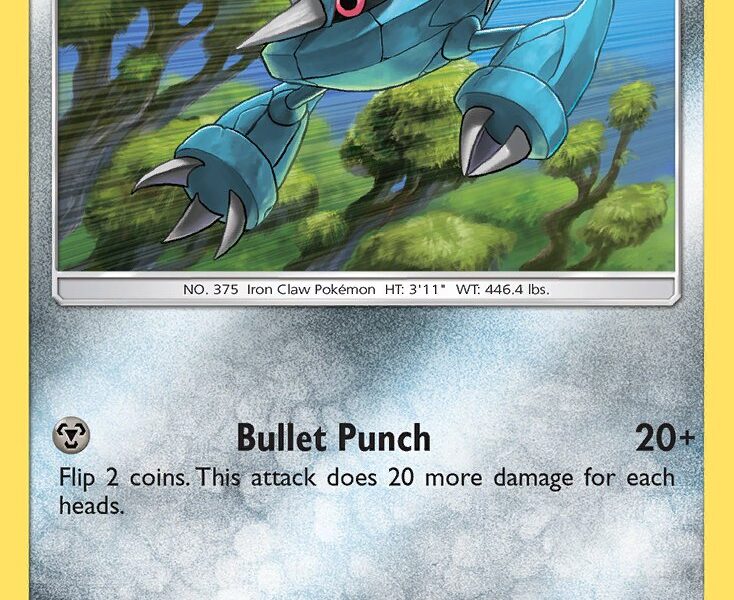 Metang Pokemon Kaart