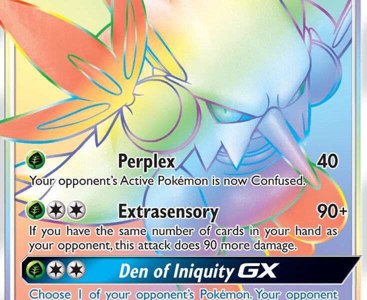 Shiftry-GX Pokemon Kaart