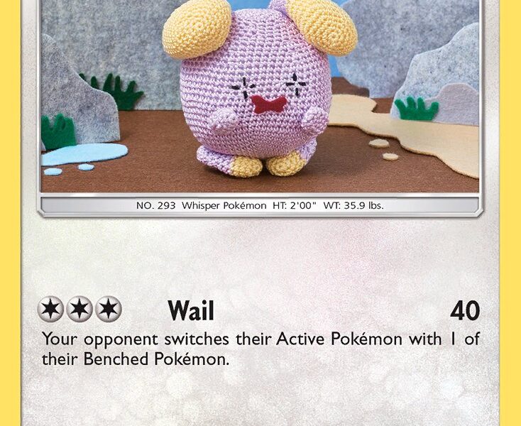 Whismur Pokemon Kaart